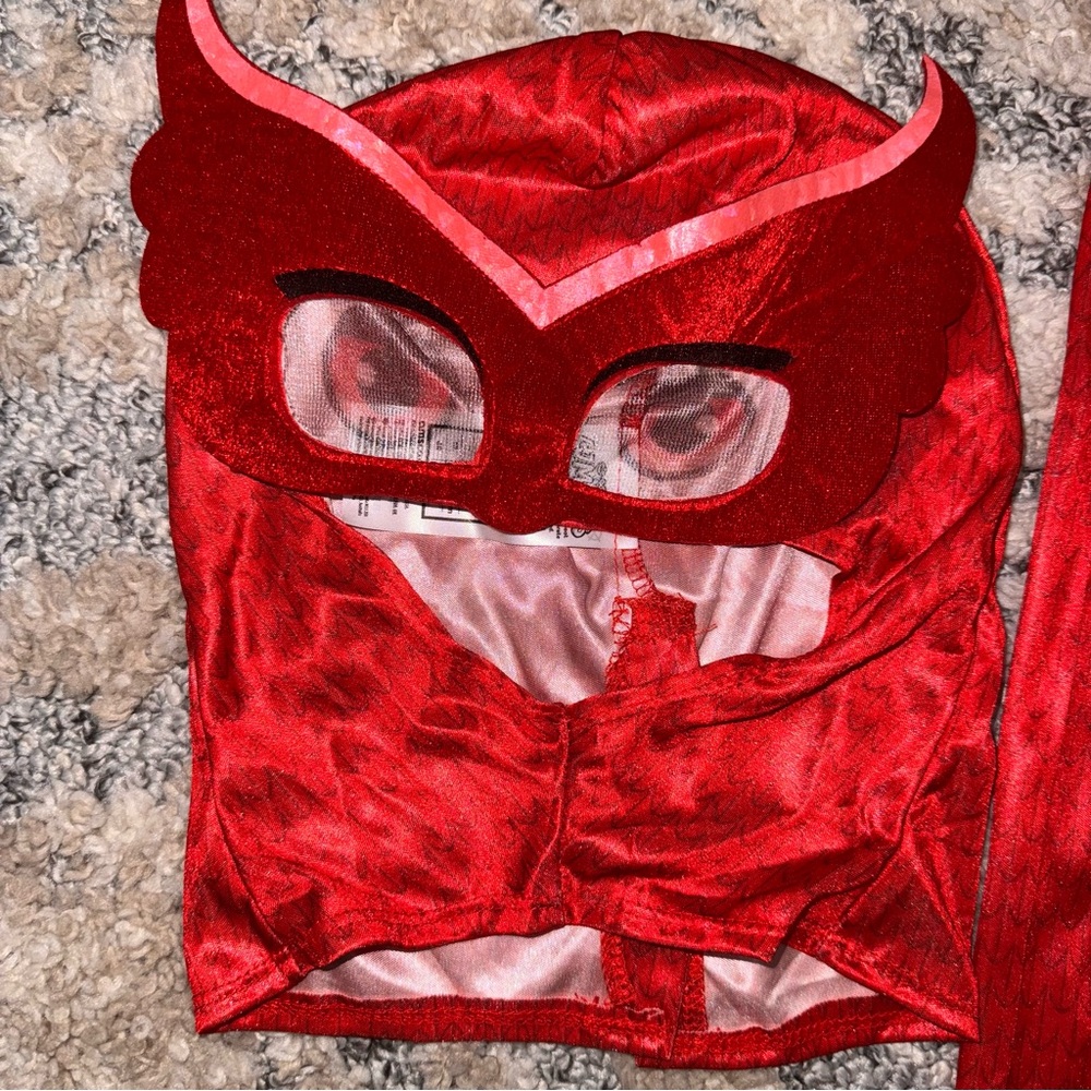 PJ Masks Deluxe Owlette Girl's Costume 7-8 - Picture 4 of 16